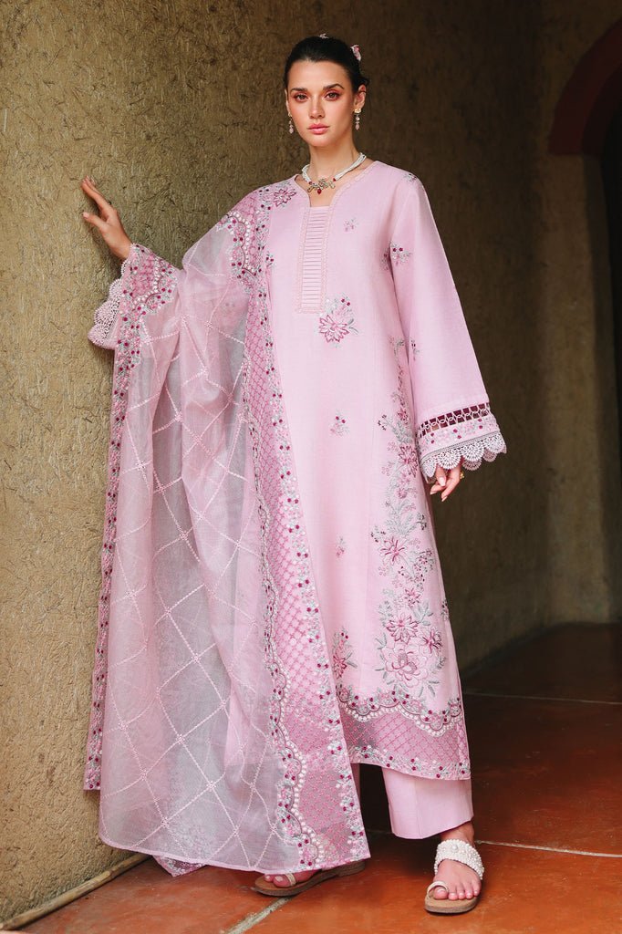 Cross Stitch | Eid Lawn Edit 26 |  LAVENDER LUXE by Cross Stitch - Designer Dress  - Type : Ladies Clothes - Available at Libayah - 100% Original 