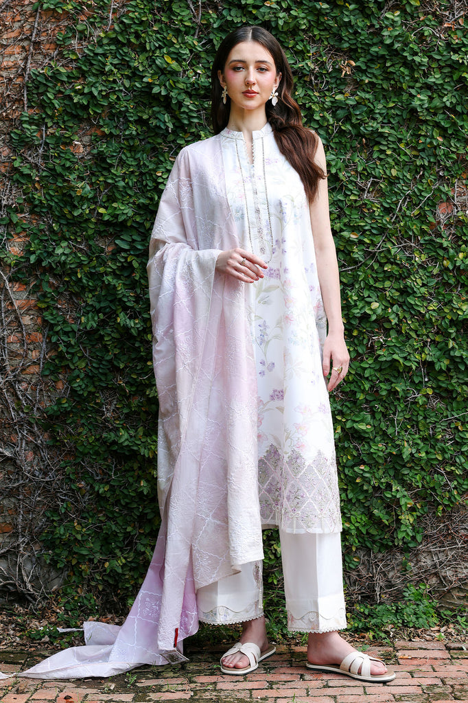 Cross Stitch | Eid Lawn Edit 26 |MEADOW DREAM by Cross Stitch - Designer Dress  - Type : Ladies Clothes - Available at Libayah - 100% Original 