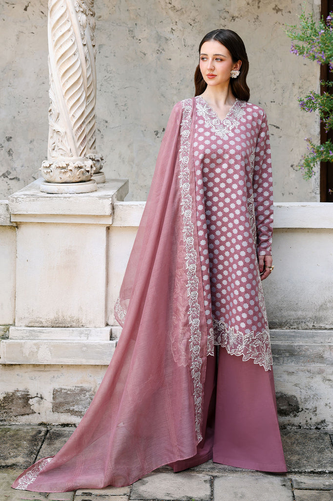 Cross Stitch | Eid Lawn Edit 26 | ASH ROSE by Cross Stitch - Designer Dress  - Type : Ladies Clothes - Available at Libayah - 100% Original 