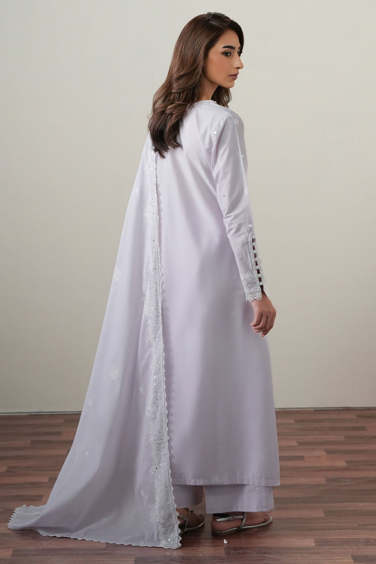 Cross S titch | Mahiri Embroidered Collection 26 |VIOLET DREAM by Cross Stitch - Designer Dress  - Type : Ladies Clothes - Available at Libayah - 100% Original 