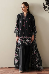 Cross Stitch | Mahiri Embroidered Collection 26 |EBONY MIST by Cross Stitch - Designer Dress  - Type : Ladies Clothes - Available at Libayah - 100% Original 