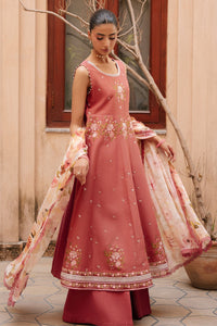 Cross Stitch | Mahiri Embroidered Collection 26 |ROSEATE WHISPER by Cross Stitch - Designer Dress  - Type : Ladies Clothes - Available at Libayah - 100% Original 