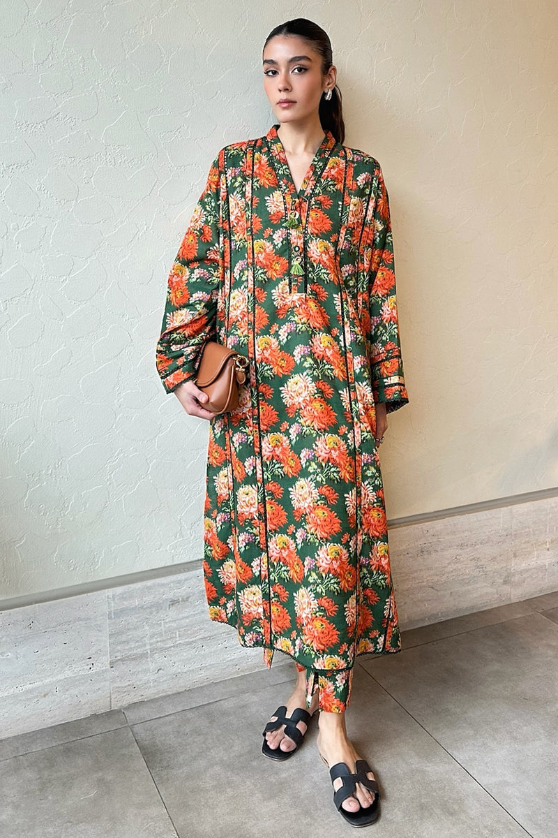 Zaha | Trechic Pret 24 | EMBER GLOW (ZRW-21336) by Zaha - Designer Dress - Type: Ladies Clothes - Available at Libayah - 100% Original