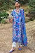 Zaha | Lawn 25 | ZAYANA (ZL25-01 B) by Zaha - Designer Dress - Type: Ladies Clothes - Available at Libayah - 100% Original