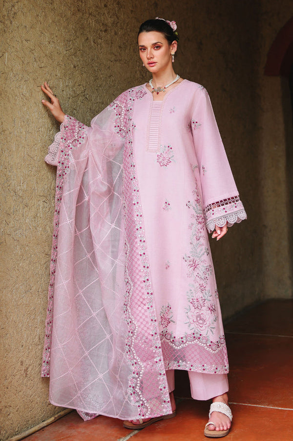 Cross Stitch | Eid Lawn Edit 26 |  LAVENDER LUXE by Cross Stitch - Designer Dress  - Type : Ladies Clothes - Available at Libayah - 100% Original 