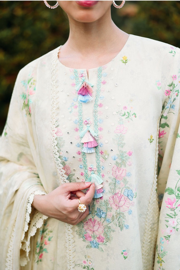 Cross Stitch | Eid Lawn Edit 26 | TROPIC MIST by Cross Stitch - Designer Dress  - Type : Ladies Clothes - Available at Libayah - 100% Original 