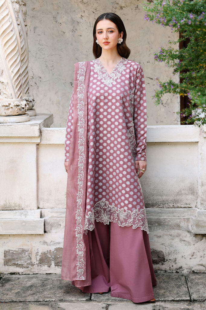 Cross Stitch | Eid Lawn Edit 26 | ASH ROSE by Cross Stitch - Designer Dress  - Type : Ladies Clothes - Available at Libayah - 100% Original 