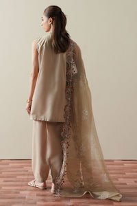 Cross Stitch | Mahiri Embroidered Collection 26 |DUSTY SAGE by Cross Stitch - Designer Dress  - Type : Ladies Clothes - Available at Libayah - 100% Original 