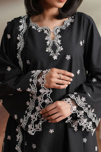 Cross Stitch | Mahiri Embroidered Collection 26 | NOIR CANVAS by Cross Stitch - Designer Dress  - Type : Ladies Clothes - Available at Libayah - 100% Original 