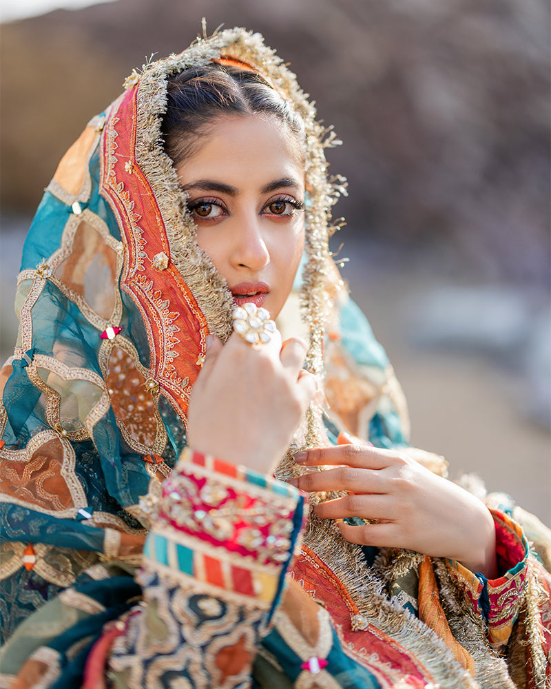 Ain | Aroosh Bridal Couture 24 | NAQSH by Ain - Designer Dress - Type: Bridal - Available at Libayah - 100% Original