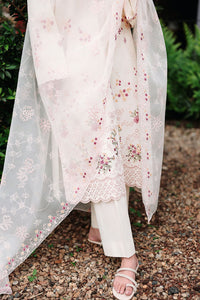 Cross Stitch | Eid Lawn Edit 26 | CARAMEL CREAM by Cross Stitch - Designer Dress  - Type : Ladies Clothes - Available at Libayah - 100% Original 