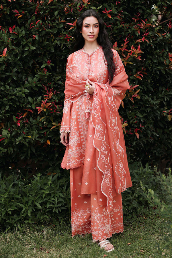 Cross Stitch | Eid Lawn Edit 26 |  AMBER MIST by Cross Stitch - Designer Dress  - Type : Ladies Clothes - Available at Libayah - 100% Original 