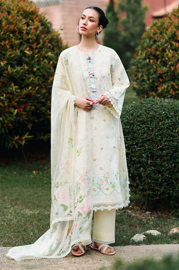 Cross Stitch | Eid Lawn Edit 26 | TROPIC MIST by Cross Stitch - Designer Dress  - Type : Ladies Clothes - Available at Libayah - 100% Original 