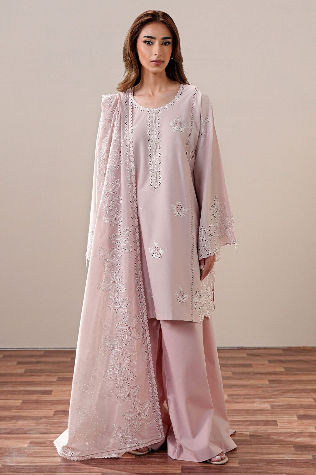 Cross Stitch | Mahiri Embroidered Collection 26 |PETAL DUSK by Cross Stitch - Designer Dress  - Type : Ladies Clothes - Available at Libayah - 100% Original 