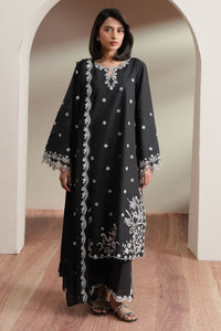 Cross Stitch | Mahiri Embroidered Collection 26 | NOIR CANVAS by Cross Stitch - Designer Dress  - Type : Ladies Clothes - Available at Libayah - 100% Original 