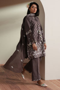 Cross Stitch | Mahiri Embroidered Collection 26 |COCOA WHISPER by Cross Stitch - Designer Dress  - Type : Ladies Clothes - Available at Libayah - 100% Original 
