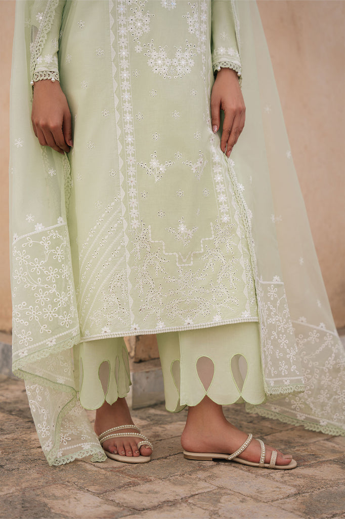 Cross Stitch | Mahiri Embroidered Collection 26 | Lumiere Meadow by Cross Stitch - Designer Dress  - Type : Ladies Clothes - Available at Libayah - 100% Original 
