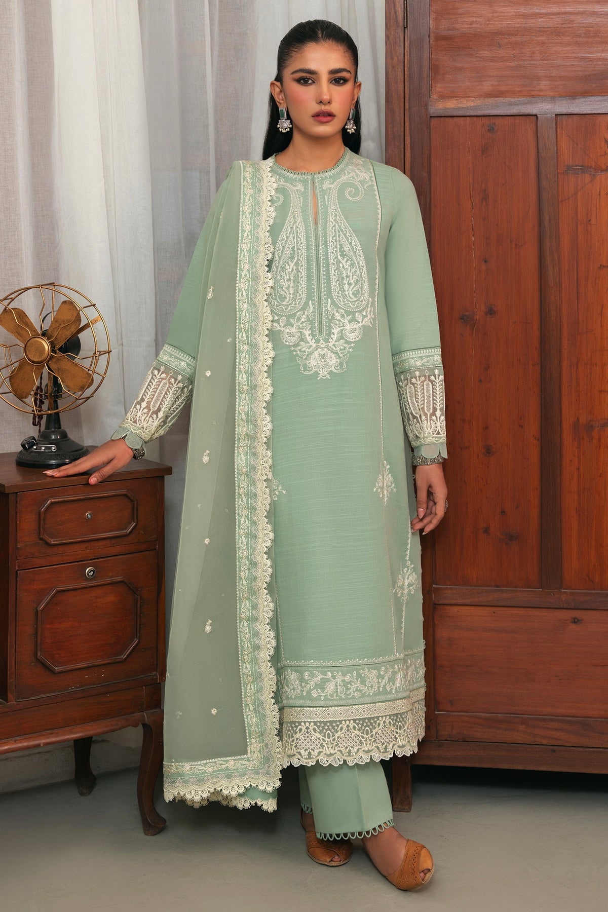 Zaha | Aangan Ready to Wear | CHANDNI (ZRW-20904) by Zaha - Designer Dress - Type: Ladies Clothes - Available at Libayah - 100% Original
