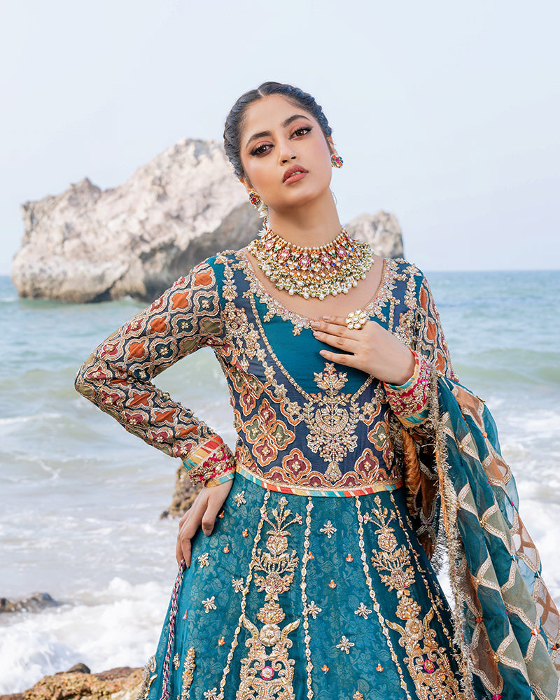 Ain | Aroosh Bridal Couture 24 | NAQSH by Ain - Designer Dress - Type: Bridal - Available at Libayah - 100% Original