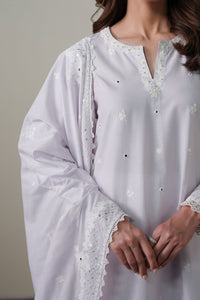 Cross S titch | Mahiri Embroidered Collection 26 |VIOLET DREAM by Cross Stitch - Designer Dress  - Type : Ladies Clothes - Available at Libayah - 100% Original 