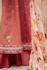 Cross Stitch | Mahiri Embroidered Collection 26 |ROSEATE WHISPER by Cross Stitch - Designer Dress  - Type : Ladies Clothes - Available at Libayah - 100% Original 