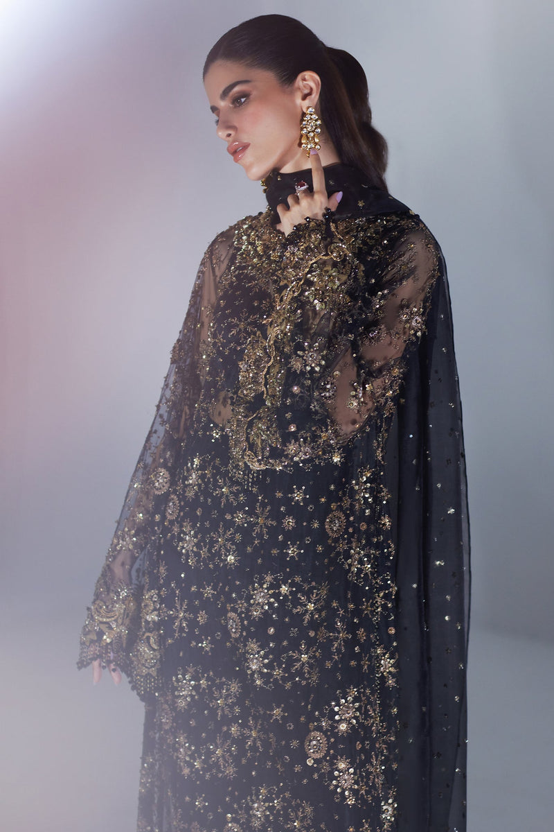Elan | Luxury Wedding Wears | CASCADE D'ETOILES' (EP-21013) - Designer Dress - Type : Ladies Clothes - Available at Libayah - 100% Original