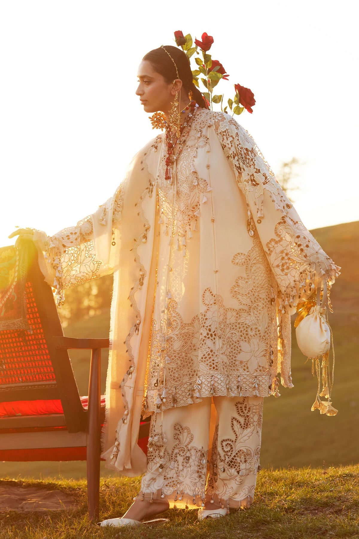 Afrozeh | Basic Pret 26 RTW | NACRE by Afrozeh - Designer Dress  - Type : Ladies Clothes - Available at Libayah - 100% Original 
