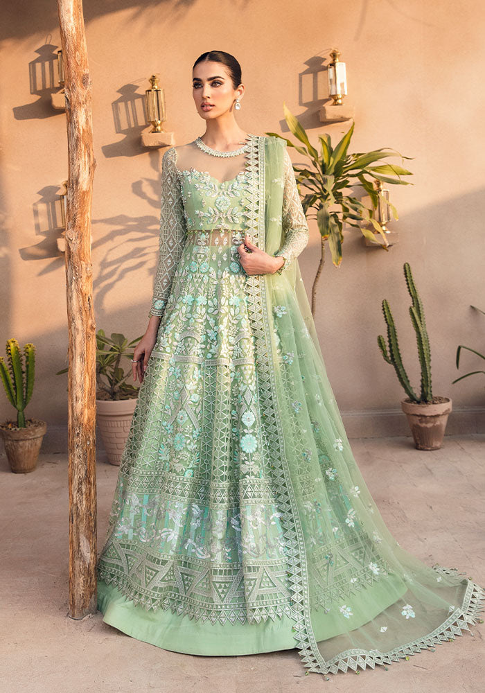 Altan | Virsa Luxury Wedding Collection | ALT/02 Emerald by Altan - Designer Dress - Type: Ladies Clothes - Available at Libayah - 100% Original