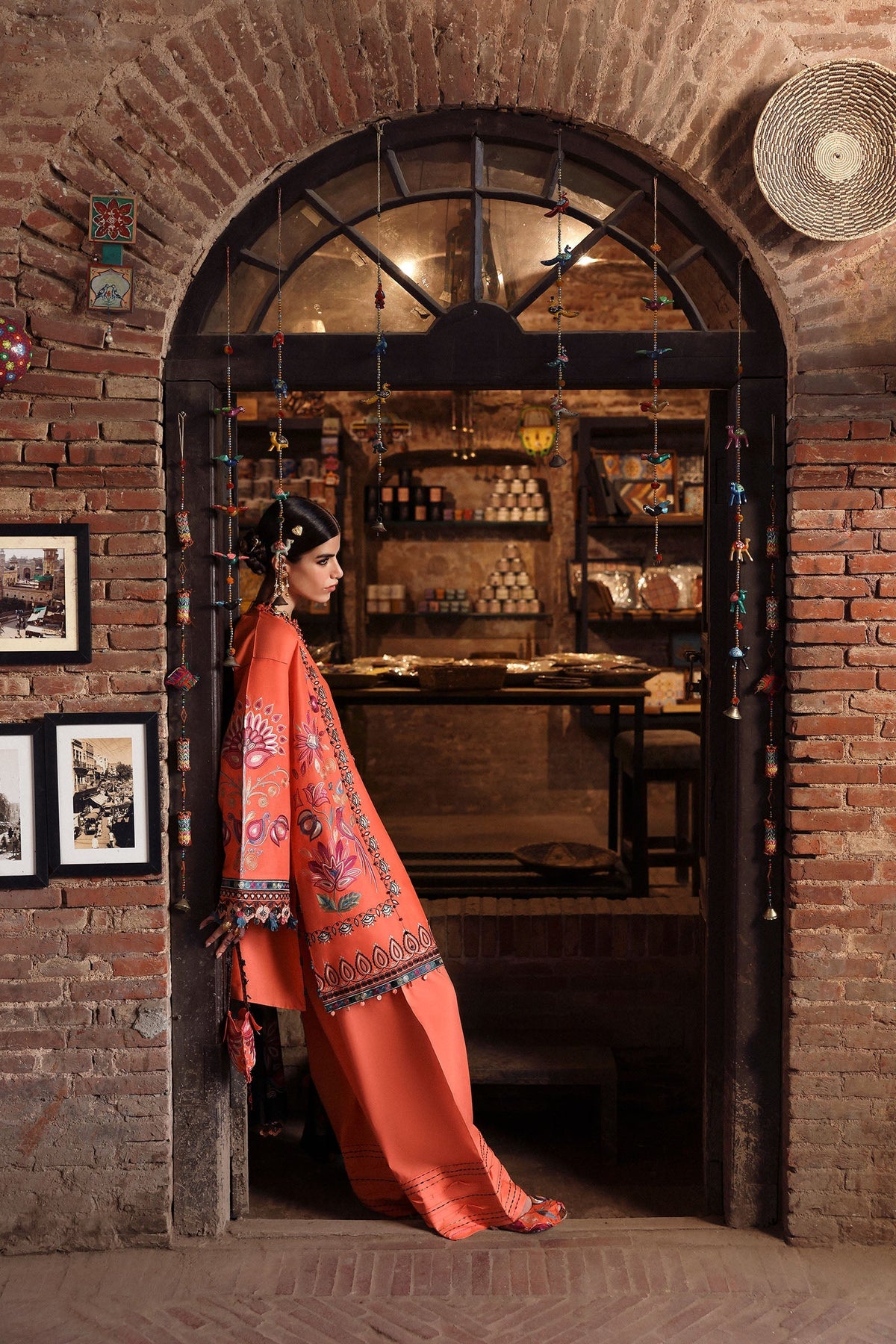 Zaha | Festive Lawn 25 | RANGREZ (ZF-25-06) by zaha - Designer Dress - Type: Ladies Clothes - Available at Libayah - 100% Original