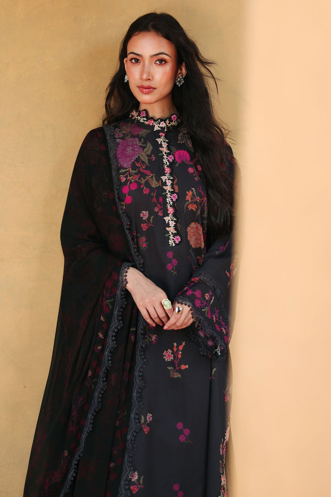 Cross Stitch | Eid Lawn Edit 26 | SHADOW GRACE by Cross Stitch - Designer Dress  - Type : Ladies Clothes - Available at Libayah - 100% Original 