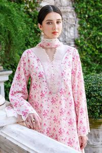 Cross Stitch | Eid Lawn Edit 26 | PEACH SPRINKLE by Cross Stitch - Designer Dress  - Type : Ladies Clothes - Available at Libayah - 100% Original 