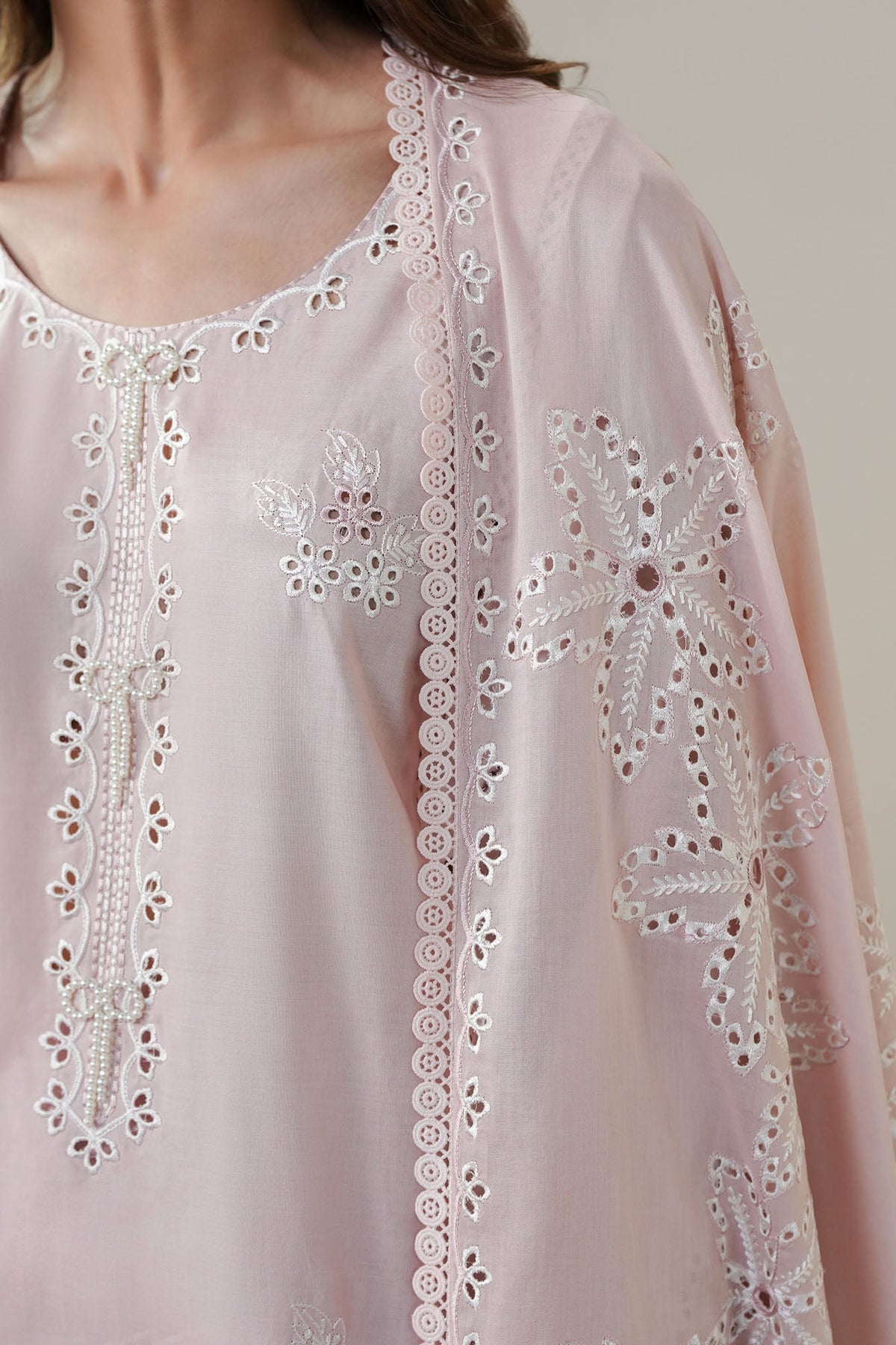 Cross Stitch | Mahiri Embroidered Collection 26 |PETAL DUSK by Cross Stitch - Designer Dress  - Type : Ladies Clothes - Available at Libayah - 100% Original 