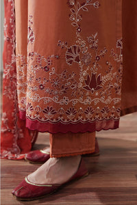 Cross Stitch | Mahiri Embroidered Collection 26 |SCARLET EMBER by Cross Stitch - Designer Dress  - Type : Ladies Clothes - Available at Libayah - 100% Original 