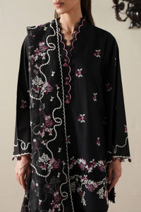 Cross Stitch | Mahiri Embroidered Collection 26 |EBONY MIST by Cross Stitch - Designer Dress  - Type : Ladies Clothes - Available at Libayah - 100% Original 