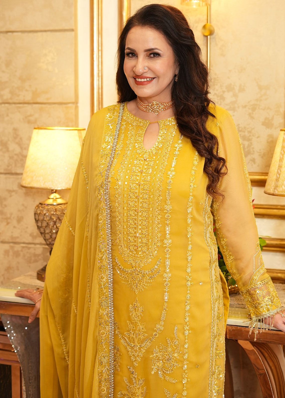 Sahane | Savoir Luxury Formals | CT-140005 Girasol - Savoir by Sahane - Designer Dress - Type: Formal - Available at Libayah - 100% Original