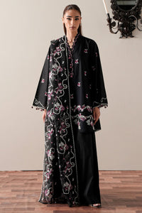 Cross Stitch | Mahiri Embroidered Collection 26 |EBONY MIST by Cross Stitch - Designer Dress  - Type : Ladies Clothes - Available at Libayah - 100% Original 