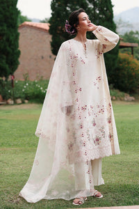 Cross Stitch | Eid Lawn Edit 26 | CARAMEL CREAM by Cross Stitch - Designer Dress  - Type : Ladies Clothes - Available at Libayah - 100% Original 