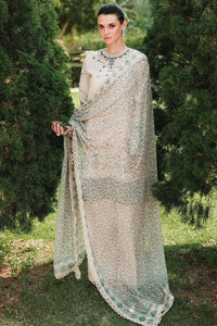 Cross Stitch | Eid Lawn Edit 26 | SUBTLE BEIGE by Cross Stitch - Designer Dress  - Type : Ladies Clothes - Available at Libayah - 100% Original 