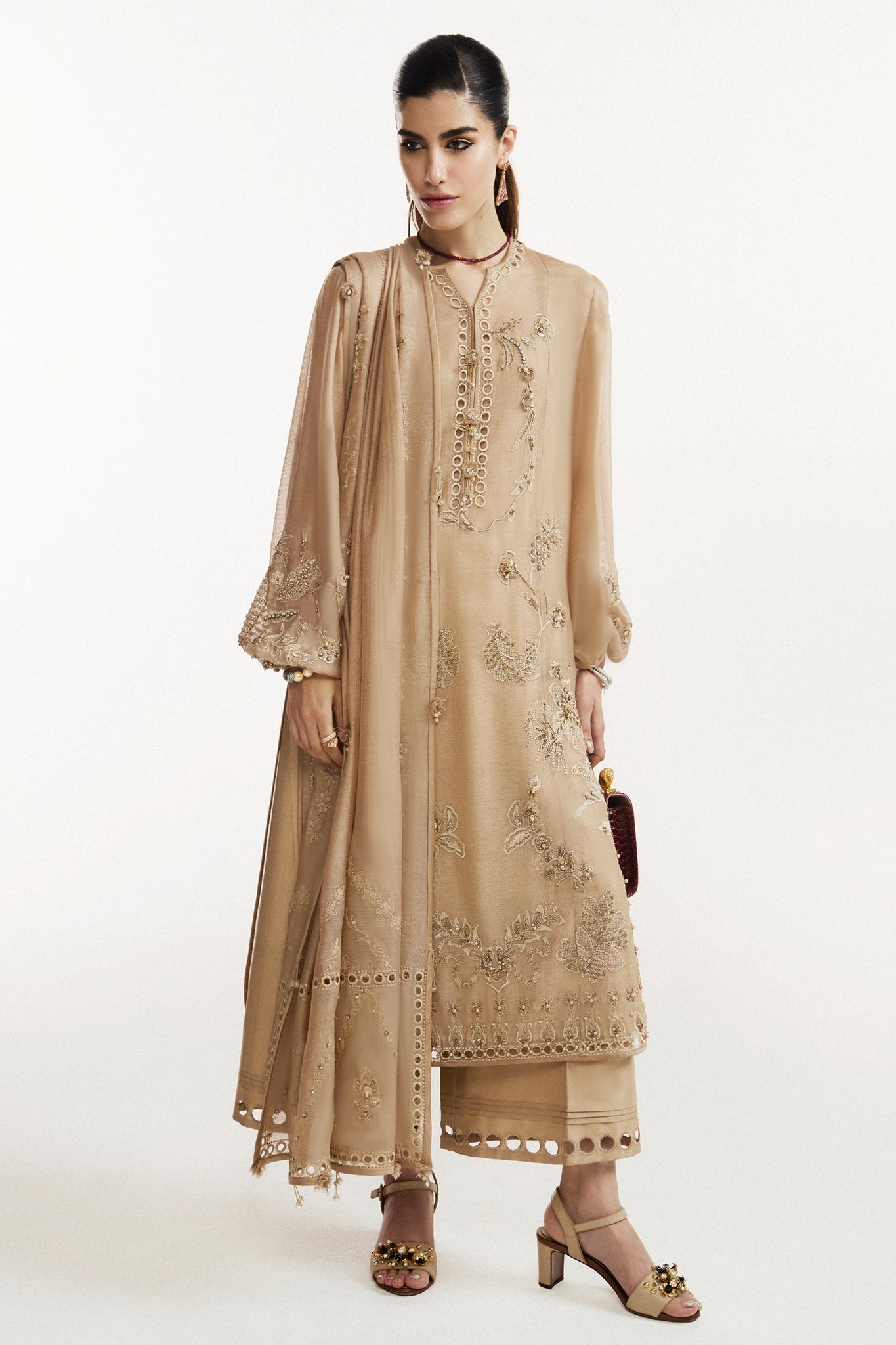Elan | Vital Ornee | NUIT CELESTE (EV-21373) by Elan - Designer Dress  - Type : Ladies Clothes - Available at Libayah - 100% Original 