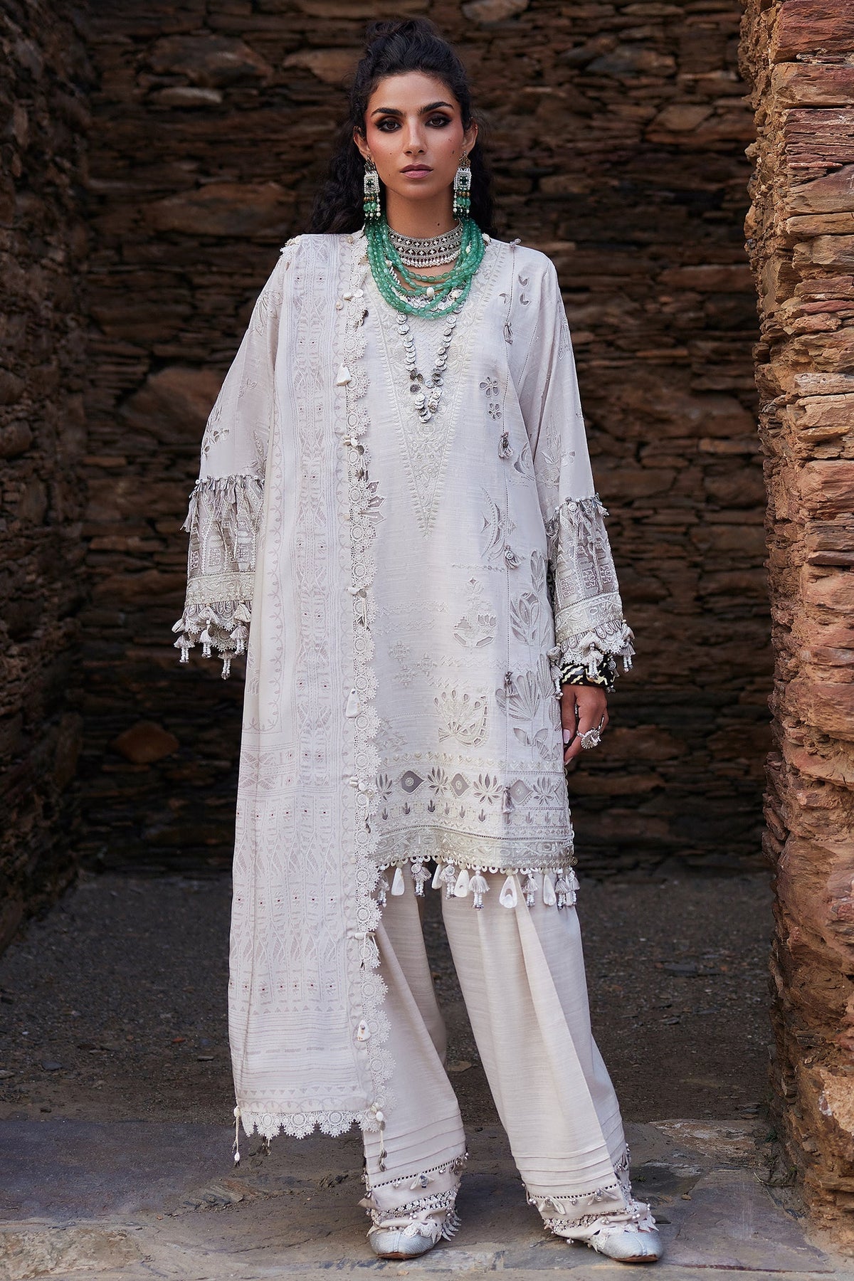 Elan | Winter Collection 24 | THALINA (EW24-05) by Elan - Designer Dress - Type: Ladies Clothes - Available at Libayah - 100% Original