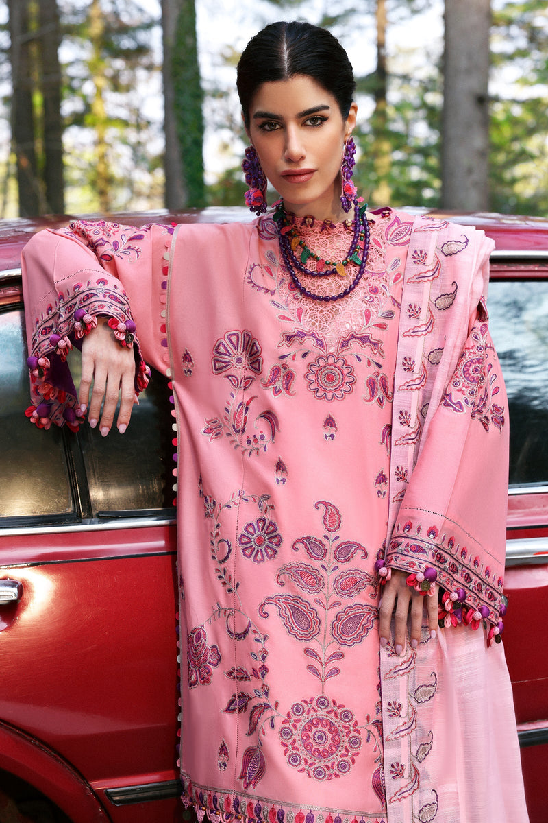 Zaha | Lawn 25 | ZARIAH (ZL25-09 B) by Zaha - Designer Dress - Type: Ladies Clothes - Available at Libayah - 100% Original