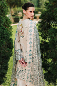 Cross Stitch | Eid Lawn Edit 26 | SUBTLE BEIGE by Cross Stitch - Designer Dress  - Type : Ladies Clothes - Available at Libayah - 100% Original 