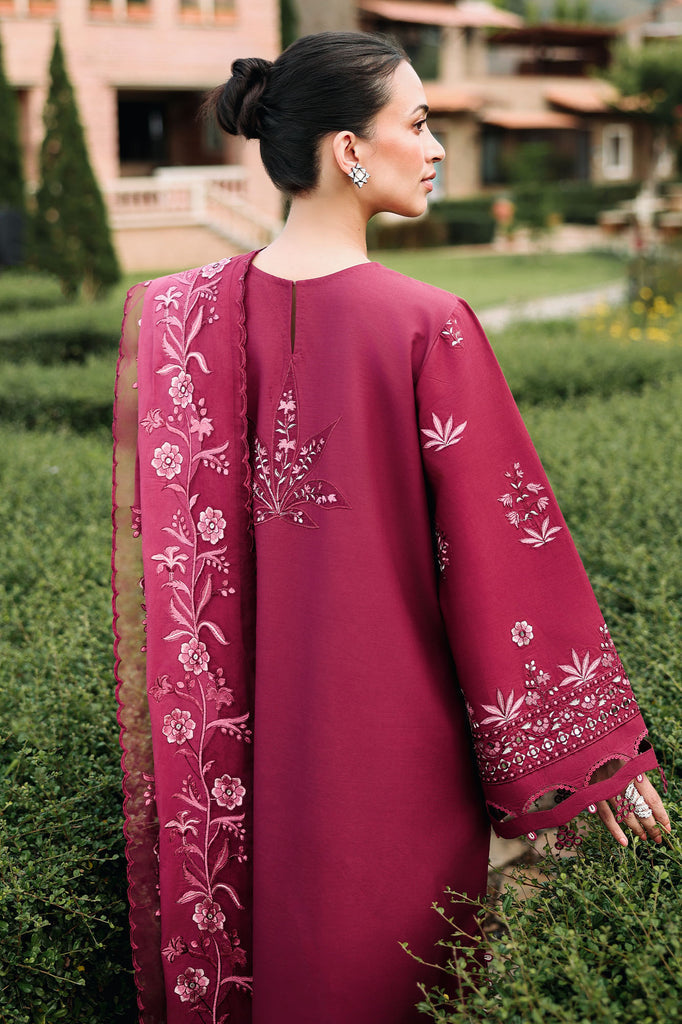 Cross Stitch | Eid Lawn Edit 26 | CRIMSON ROYALE by Cross Stitch - Designer Dress  - Type : Ladies Clothes - Available at Libayah - 100% Original 