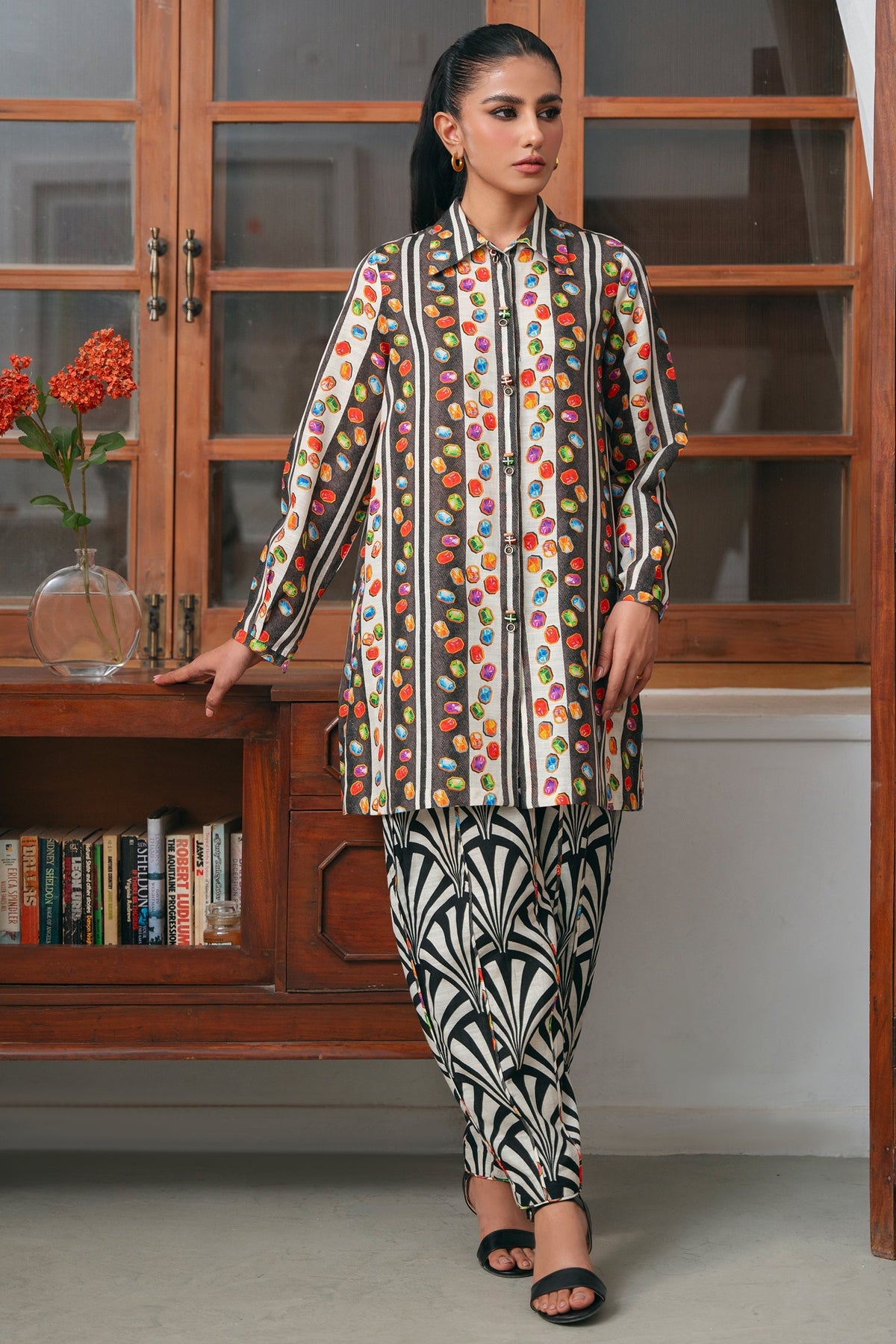Zaha | Aangan Ready to Wear | AMARA (ZRW-21328) by Zaha - Designer Dress - Type: Ladies Clothes - Available at Libayah - 100% Original