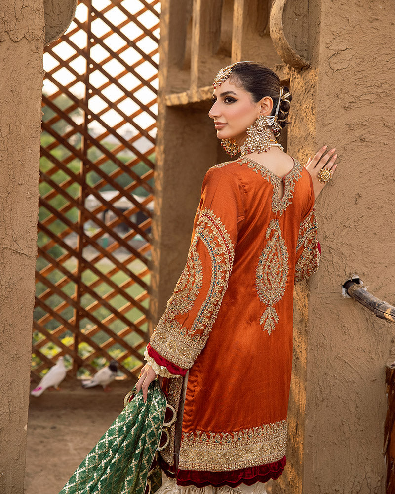 Ain | Aroosh Wedding Edition | AR-83 by Ain - Designer Dress - Type: Bridal - Available at Libayah - 100% Original
