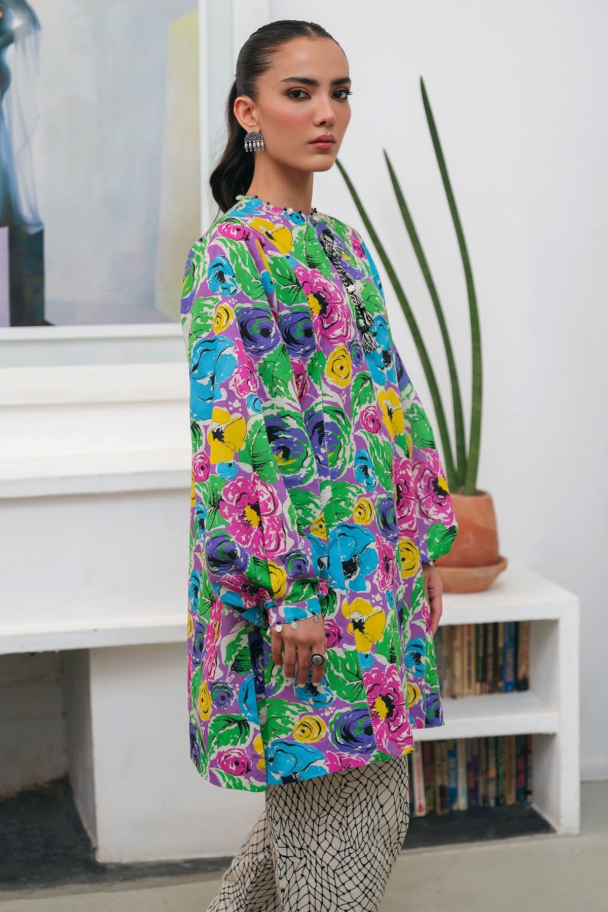 Zaha | Aangan Ready to Wear |FLORANA (ZRW-21330) by Zaha - Designer Dress - Type: Ladies Clothes - Available at Libayah - 100% Original