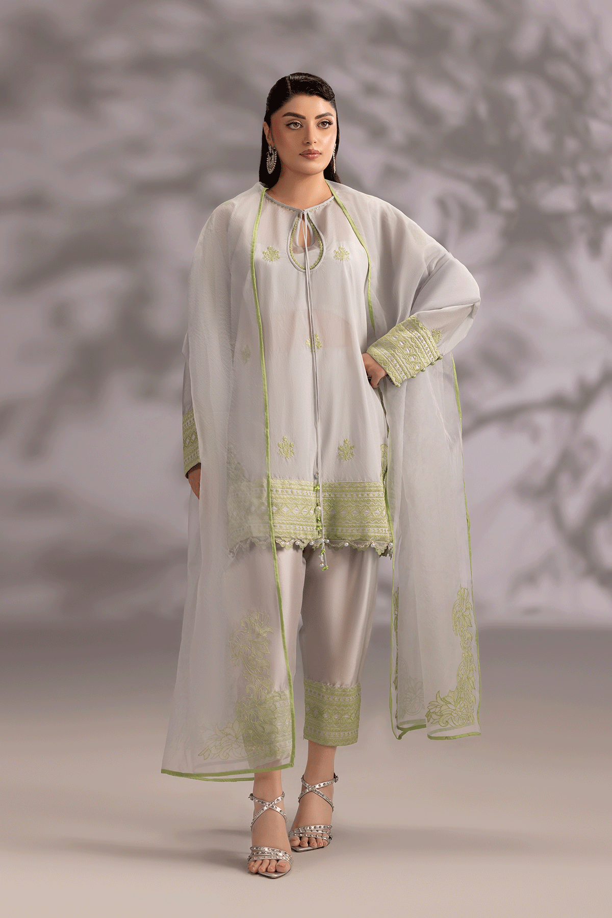 Erum Khan | Summer Whisper | Power Queen - Designer Dress - Type : Ladies Clothes - Available at Libayah - 100% Original