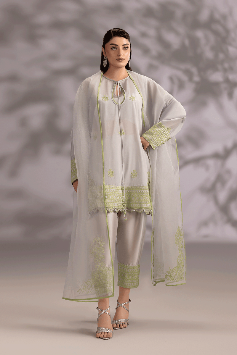 Erum Khan | Summer Whisper | Power Queen - Designer Dress - Type : Ladies Clothes - Available at Libayah - 100% Original