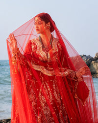 Ain | Aroosh Bridal Couture 24 | ZOHRA by Ain - Designer Dress - Type: Bridal - Available at Libayah - 100% Original