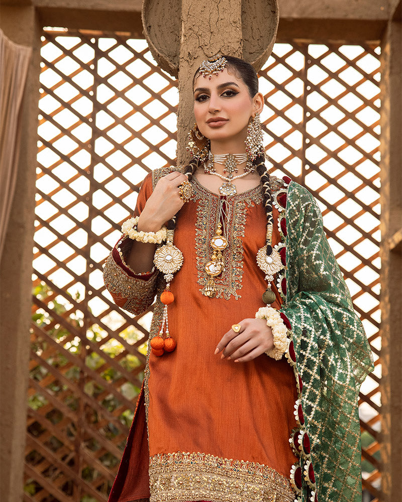 Ain | Aroosh Wedding Edition | AR-83 by Ain - Designer Dress - Type: Bridal - Available at Libayah - 100% Original